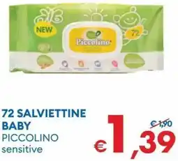 MD Discount 72 salviettine baby Piccolino offerta