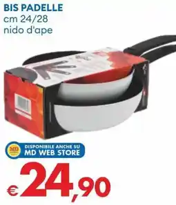 MD Discount Bis padelle offerta