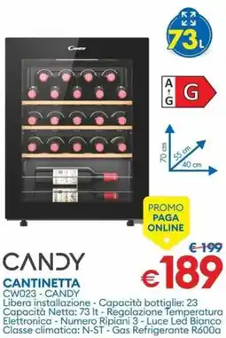 MD Discount CANTINETTA CW023-CANDY offerta