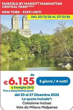 MD Discount Fairfield by mariott manhattan central park offerta