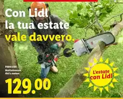 Lidl PARKSIDE Multitrezzo 4in1 a motore offerta