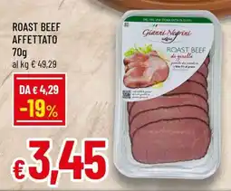 Famila ROAST BEEF AFFETTATO offerta