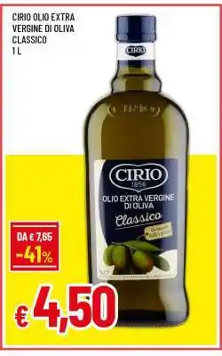 Famila CIRIO olio extra vergine di oliva classico offerta