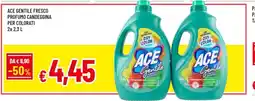 Famila ACE GENTILE FRESCO PROFUMO CANDEGGINA PER COLORATI offerta