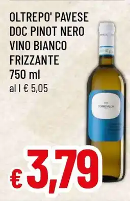 Famila OLTREPO' PAVESE DOC PINOT NERO VINO BIANCO FRIZZANTE offerta
