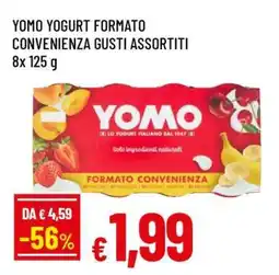 Famila YOMO YOGURT FORMATO CONVENIENZA GUSTI ASSORTITI offerta