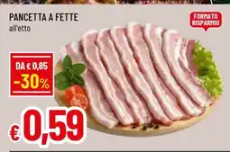Famila Pancetta a fette offerta