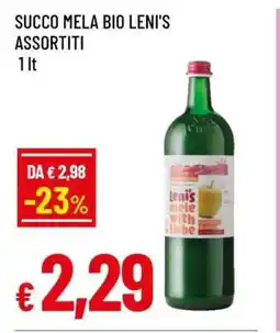 Famila SUCCO MELA BIO LENI'S ASSORTITI offerta