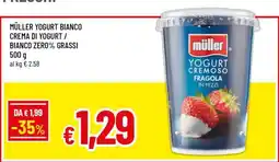 Famila Müller Yogurt Bianco Crema di Yogurt / Bianco Zero% Grassi offerta