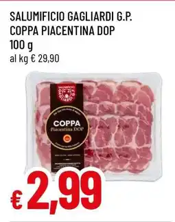 Famila SALUMIFICIO GAGLIARDI G.P. COPPA PIACENTINA DOP offerta