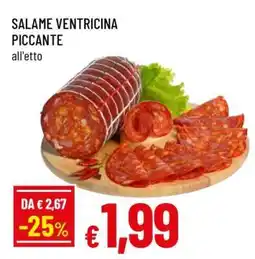 Famila Salame ventricina piccante offerta