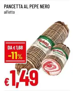 Famila PANCETTA AL PEPE NERO offerta