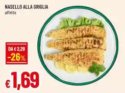 Famila Nasello alla griglia offerta