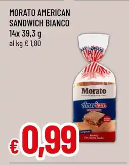 Famila MORATO American Sandwich Bianco offerta