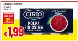 Famila CIRIO POLPA FINISSIMA offerta