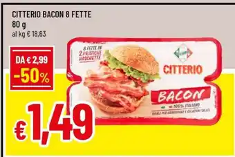 Famila CITTERIO BACON 8 FETTE offerta
