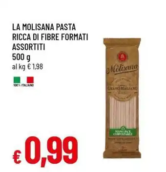 Famila LA MOLISANA PASTA RICCA DI FIBRE FORMATI ASSORTITI offerta