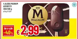 Famila 4 ALGIDA MAGNUM ASSORTITI offerta