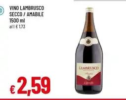 Famila VINO LAMBRUSCO SECCO / AMABILE offerta