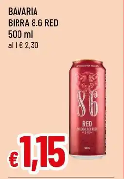 Famila BAVARIA BIRRA 8.6 RED offerta