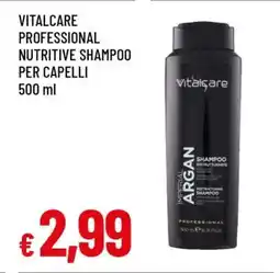 Famila VITALCARE PROFESSIONAL NUTRITIVE SHAMPOO PER CAPELLI 500 ml offerta