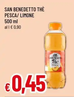Famila SAN BENEDETTO Thè Pesca/Limone offerta