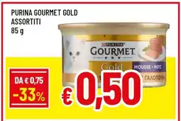 Famila PURINA GOURMET GOLD ASSORTITI offerta