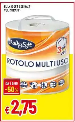 Famila BULKYSOFT BOBINA 3 VELI STRAPPI offerta