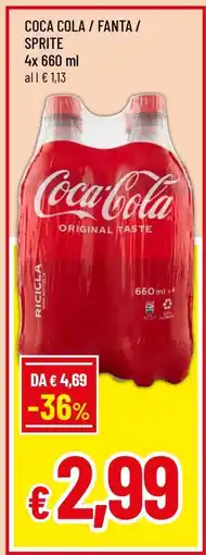 Famila Coca Cola/Fanta/Sprite offerta