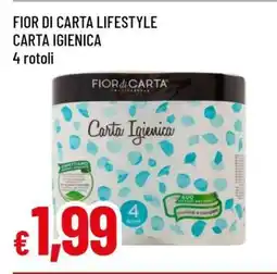 Famila FIOR DI CARTA LIFESTYLE CARTA IGIENICA offerta