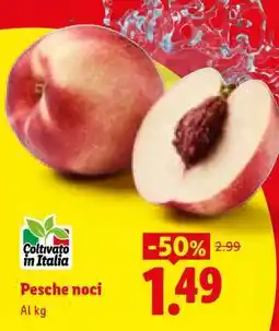 Lidl Pesche Noci offerta