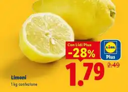 Lidl Limoni offerta