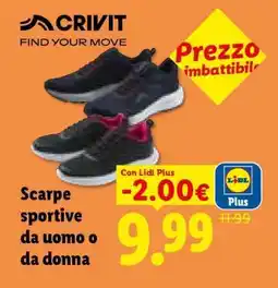 Lidl Scarpe sportive da uomo o da donna offerta