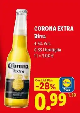 Lidl Corona Extra offerta