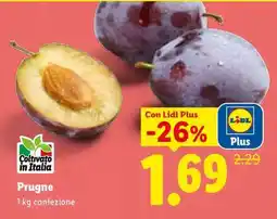 Lidl Prugne offerta