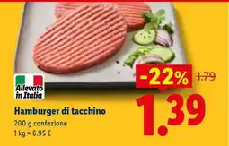 Lidl Hamburger Di Tacchino offerta