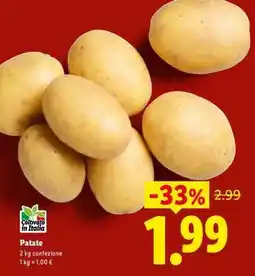 Lidl Patate offerta