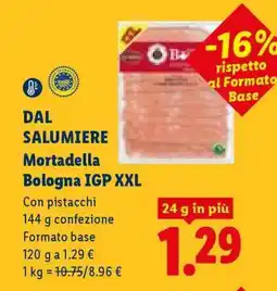 Lidl Mortadella Bologna IGP XXL offerta