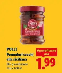 Lidl Polli Pomodori secchi alla siciliana offerta