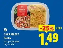 Lidl CHEF SELECT Paella offerta