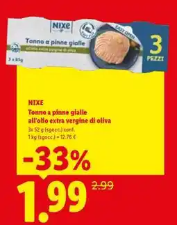 Lidl Nixe offerta