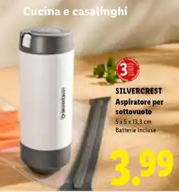 Lidl SILVERCREST Aspiratore per sottovuoto offerta