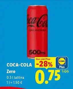 Lidl Coca Cola Zero offerta