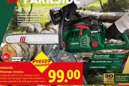 Lidl PARKSIDE Motosega a benzina offerta