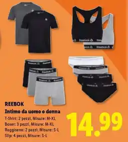 Lidl REEBOK Intimo da uomo o donna offerta