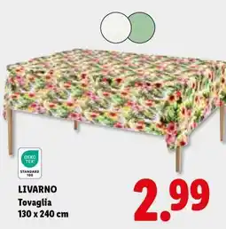Lidl LIVARNO Tovaglia offerta