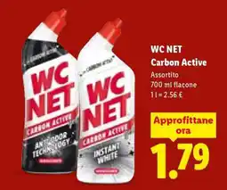 Lidl WC NET Carbon Active offerta