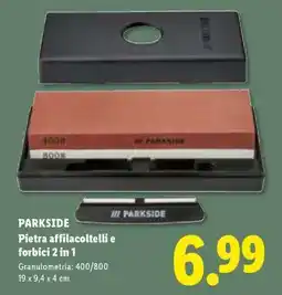 Lidl PARKSIDE Pietra affilacoltelli e forbici 2 in 1 offerta