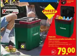 Lidl PARKSIDE Frigo elettrico portatile ricaricabile, 24 L offerta