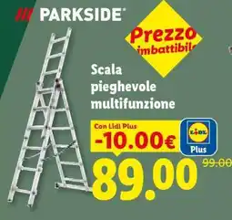 Lidl PARKSIDE Scala pieghevole multifunzione offerta